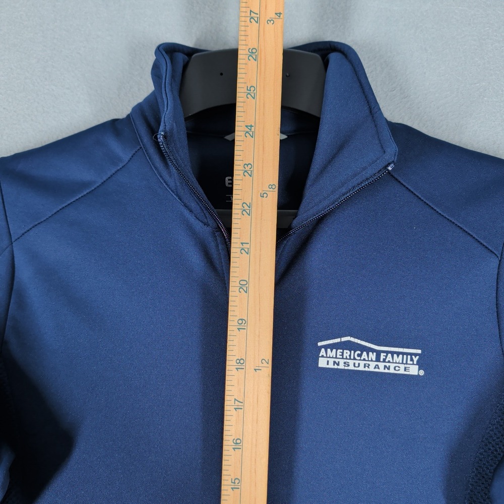 Elevate Jacket Womens M Blue American Family Insurance Full Zip Sport Activewear - Picture 6 of 11